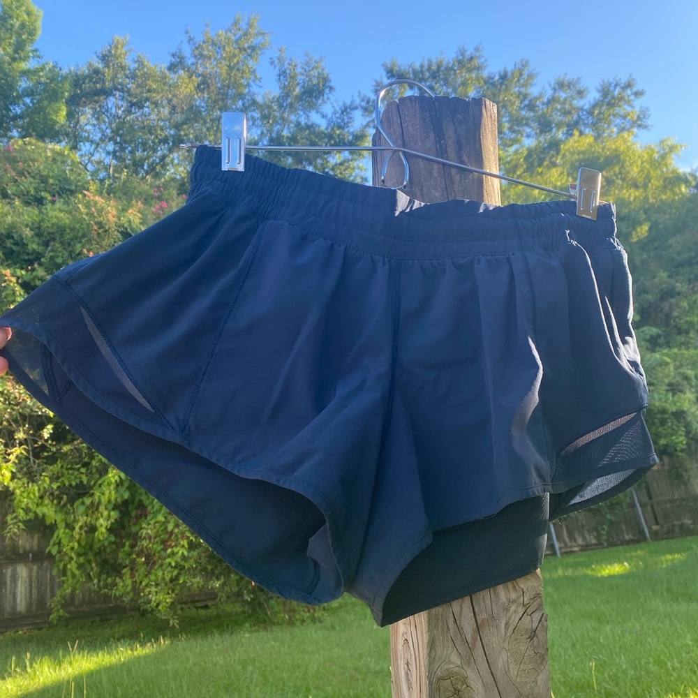 Lululemon high rise shorts